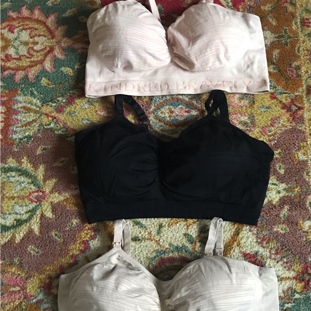 KINDRED BRAVELY Nursing Bras. Price is for all 3. XXL